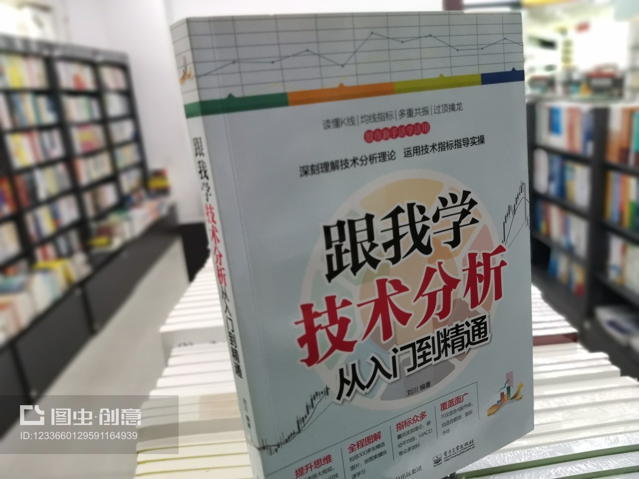 2021年6月16日,湖北宜昌市新华书店,图书:证券。《跟我学技术分析》